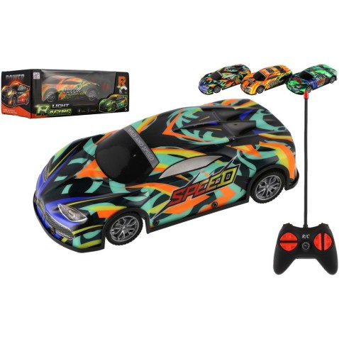 Auto RC závodní 27MHz barevné