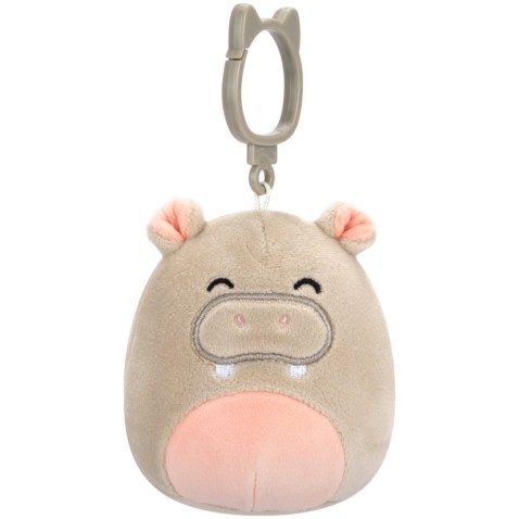 SQUISHMALLOWS Klíčenka Hroch s růžovým bříškem - Harrison