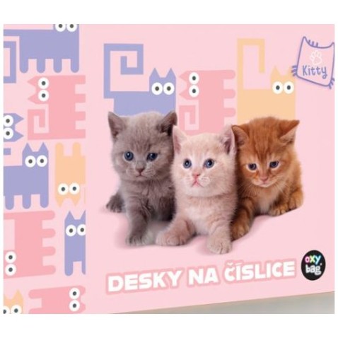 Desky na číslice Oxybag Mazlíčci 25