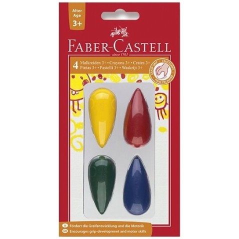 Pastelky Faber-Castell plastové 4 barvy