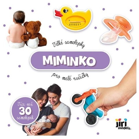 Velké samolepky pro malé ručičky Nové miminko