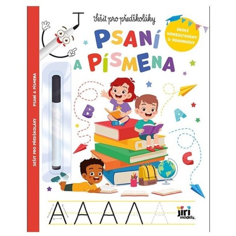 Sešit pro předškoláky Psaní a písmena