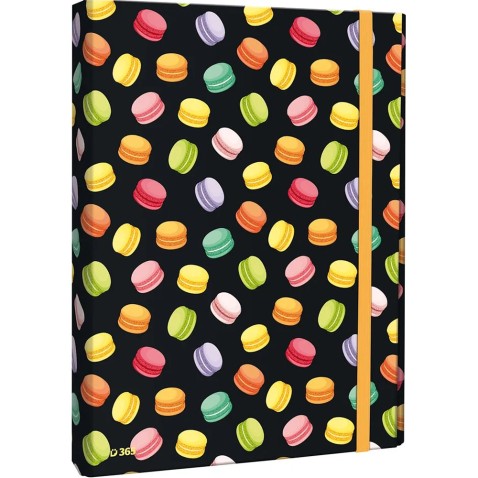 Box na sešity s klopou A4 Macarons