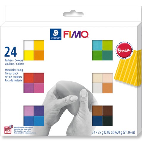 Fimo hmota sada Soft 24 barev