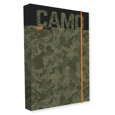 Box na sešity A4 Camo