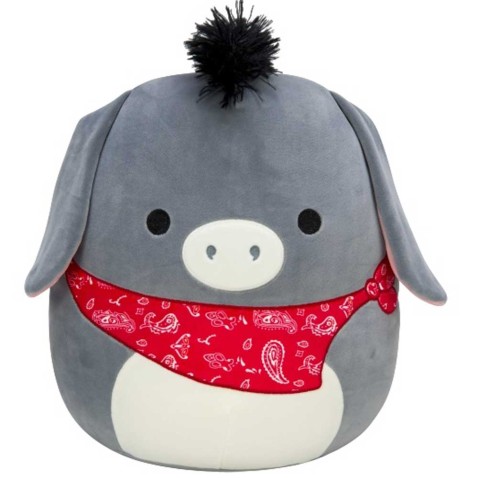 SQUISHMALLOWS Osel s šátkem Jason 30 cm