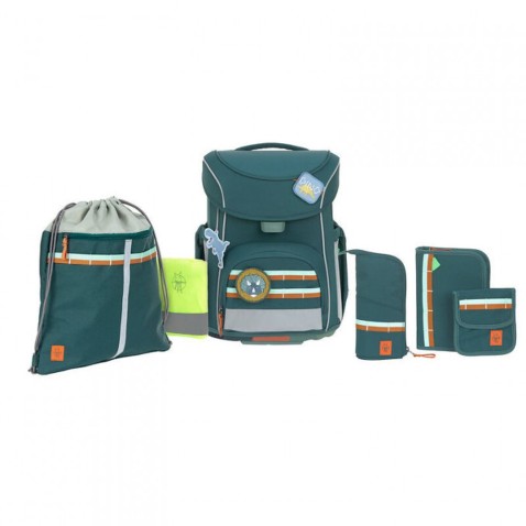 Školní 7dílný set Lässig - Slim Unique Dark green