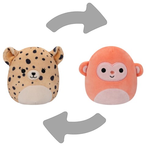 SQUISHMALLOWS 2v1 Gepard Lexie a opice Elton