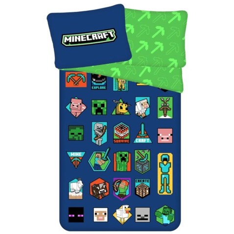 Povlečení Minecraft Badges