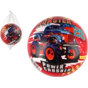 Míč Super cars monster truck nafouknutý 14cm