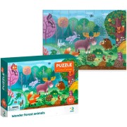 Puzzle Lesní zvířata/zvířátka 60 dílků