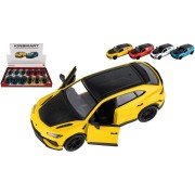 Auto Kinsmart Lamborghini Urus Performante 1:40 kov/plast 12,5cm 4 barvy na zpětné nat.