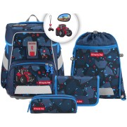 Školní aktovka pro prvňáčky SPACE Tractor Freddy - 5dílný set