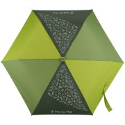 Dětský skládací deštník s magickým efektem, Magic Rain Effect zelený