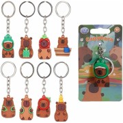 Kapybara přívěsek kov/plast 5-6cm mix druhů