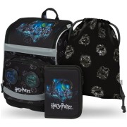 Aktovka pro prvňáčky Baagl Zippy plus Bradavice set