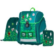 Aktovka pro prvňáky Oxybag PREMIUM LIGHT Playworld set