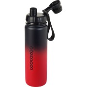 Láhev na pití z nerezové oceli coocazoo 0,7 l, Gradient Red