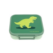 A Little Lovely Company - krabička na svačinu s přihrádkami – dinosaurus