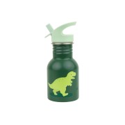 A Little Lovely Company - nerezová jednostěnná láhev na pití, 350 ml – dinosaurus