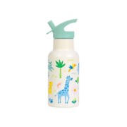 A Little Lovely Company - nerezová láhev na pití, 350 ml – džungle