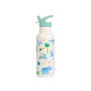 A Little Lovely Company - nerezová láhev na pití, 500 ml – džungle