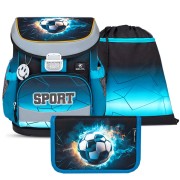 Školní taška Belmil MiniFit 405-33 Fire Football SET