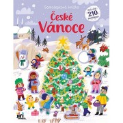 Samolepková knížka České Vánoce