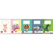 Školní sešit 512 mix motivů
