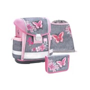 Školní aktovka Belmil 403-13 Elegant - 3dílný set