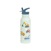 A Little Lovely Company - nerezová lahev na pití, 500 ml - vozidla