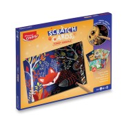Sada Maped Creativ Vyškrabávací obrázky - Lesní zvířátka
