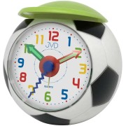 Dětský budík JVD Fotbalový míč zelený