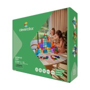 Cleverclixx – Magnetická stavebnice Inventive sada Intense – 110 ks