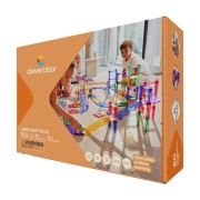 Cleverclixx – Magnetická závodní dráha Pastel – 80 ks