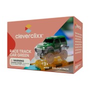 Cleverclixx – Magnetická závodní dráha – Autíčko zelené – 1 ks