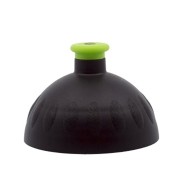 Víčko na Zdravou láhev černá/zelená