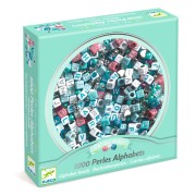Kreativní sada korálků - abeceda se stříbrnými efekty