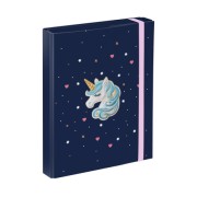 Desky na sešity A5 BAAGL Unicorn Gold