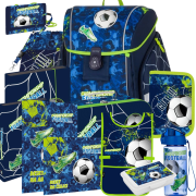Škoní aktovka Oxybag Premium Light Fotbal Champion - 13dílný set