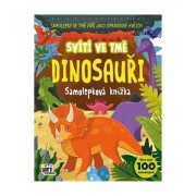 Dinosauři - samolepková knížka svítící ve tmě