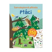 Ptáci - samolepková příroda