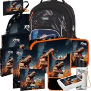Školní batoh OXYGO Dino Raptor - 13dílný set